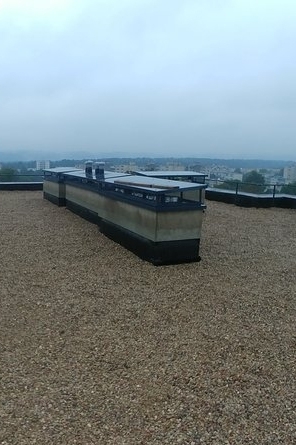 Daugiabučio namo stogo, terasos, pamatų, parkingo hidroizoliacija Eglių g. Vilnius